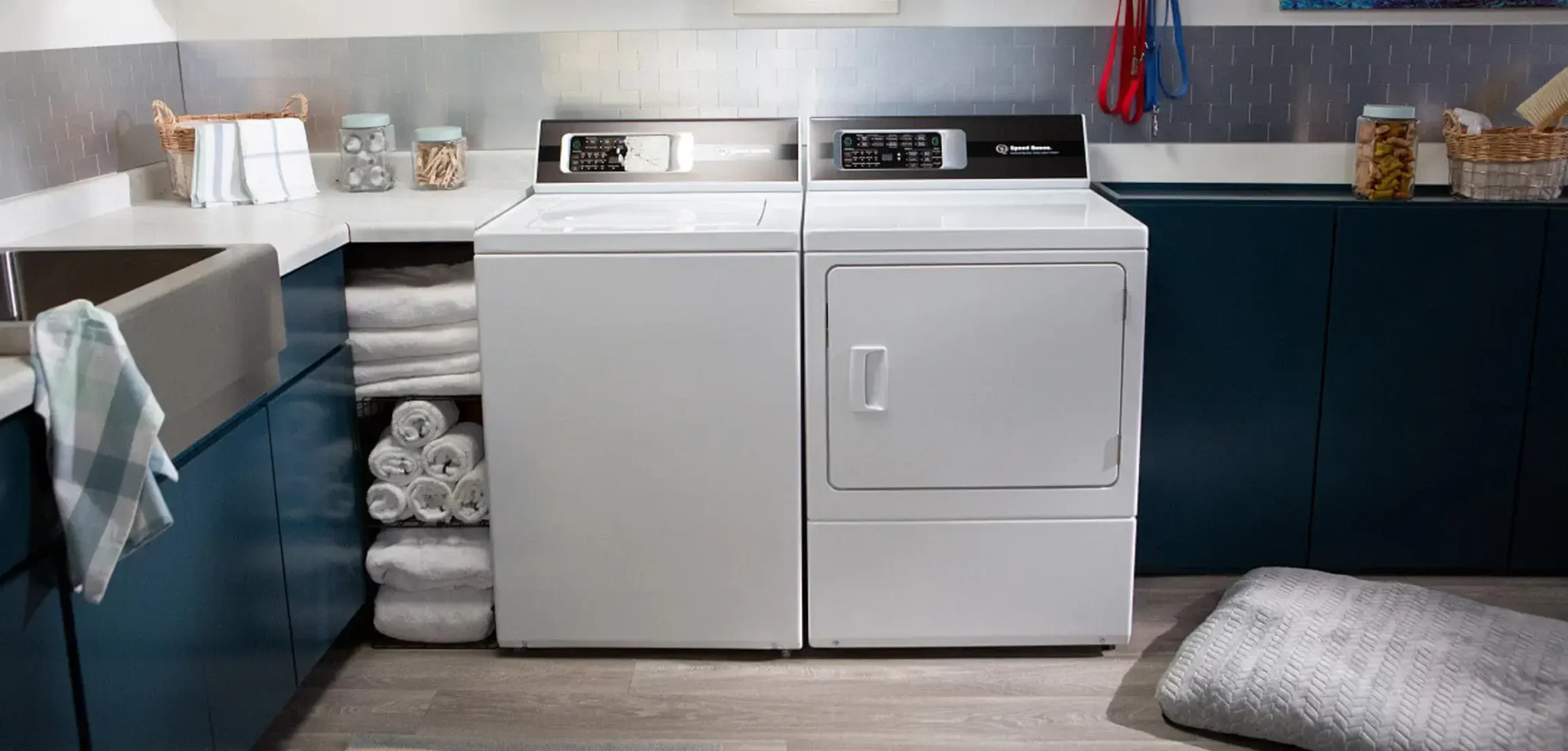 Speed Queen Homestyle Laundry Setup