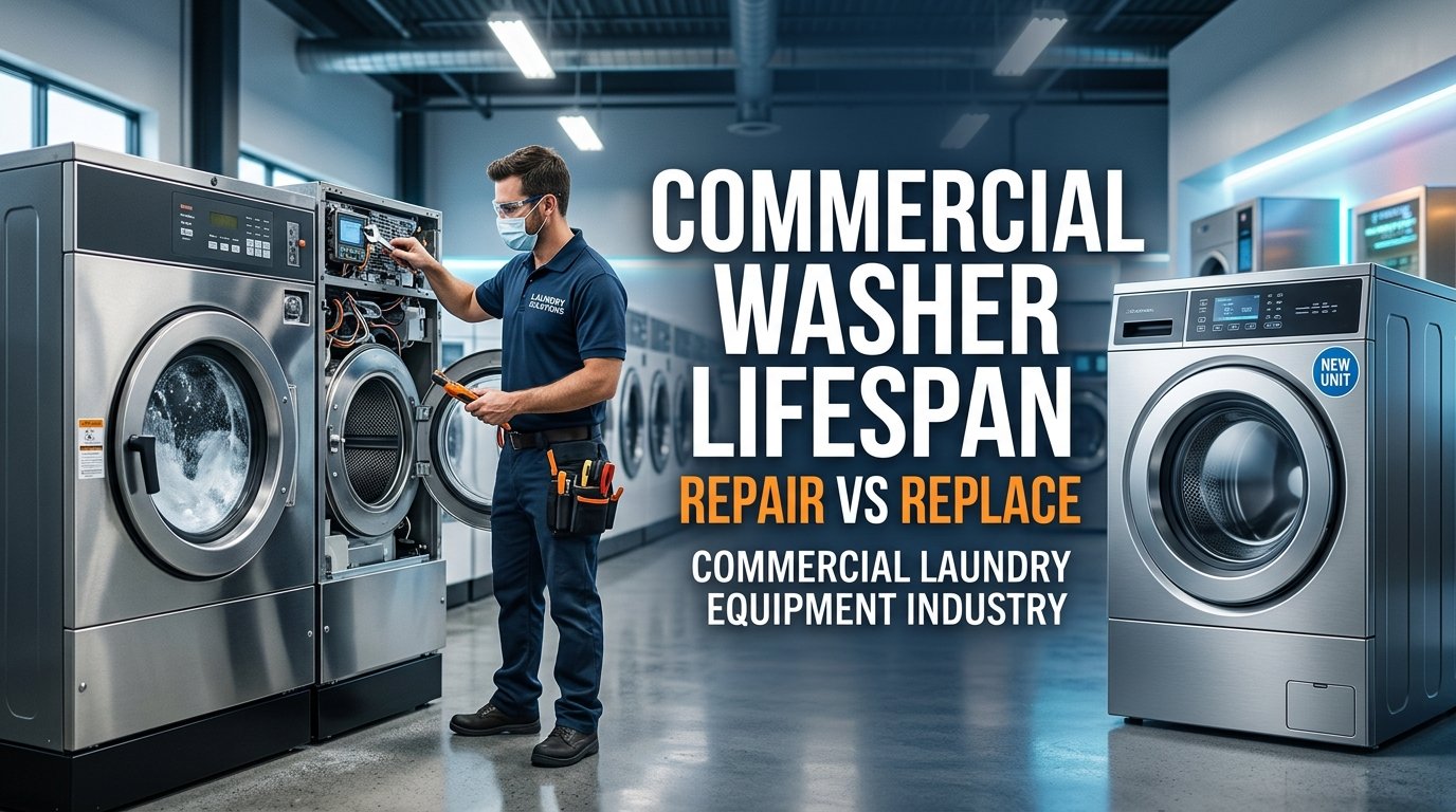 Commercial Washer Lifespan: Repair vs Replace