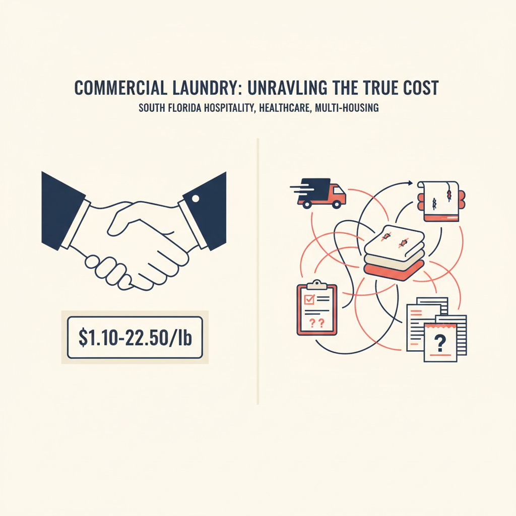 The Real Cost of Outsourcing Laundry Services