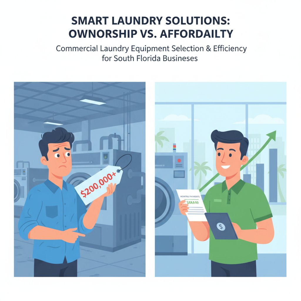 Why Commercial Laundry Equipment Financing Makes Business Sense