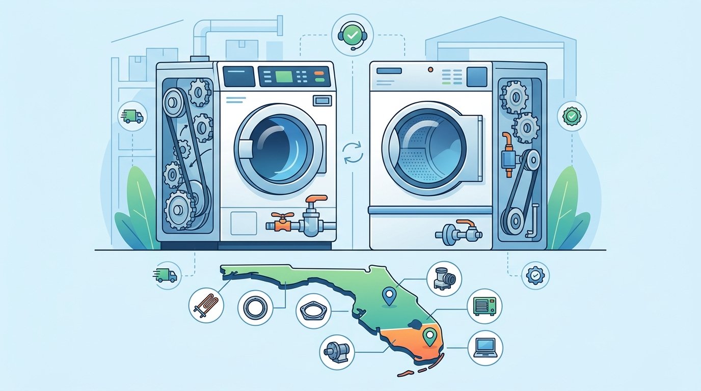 Commercial Laundry Parts: South Florida Sourcing Guide