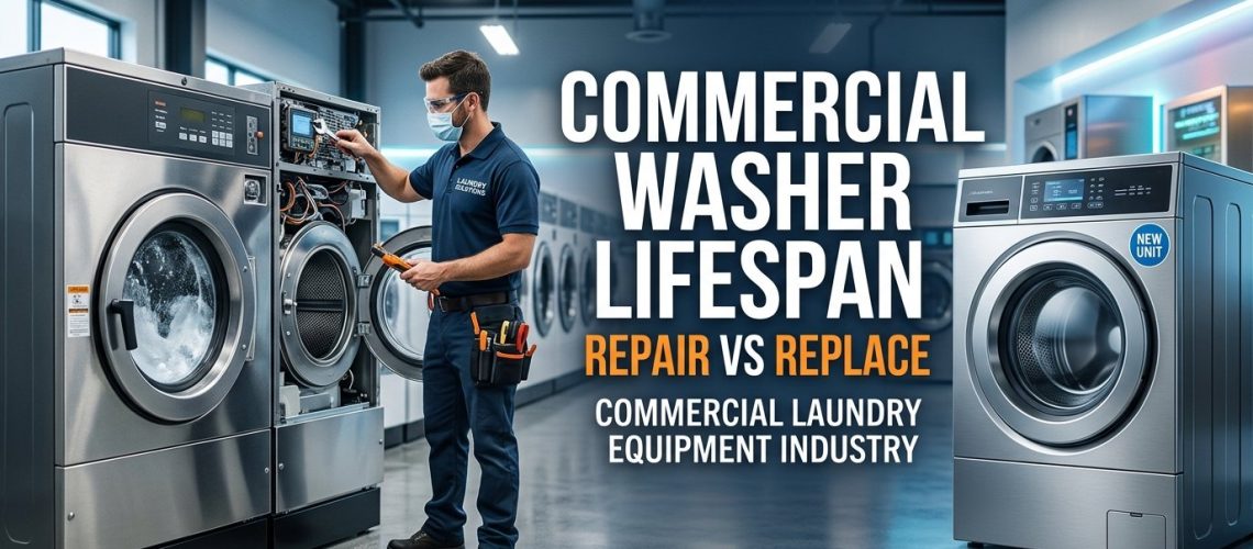 Commercial Washer Lifespan: Repair vs Replace