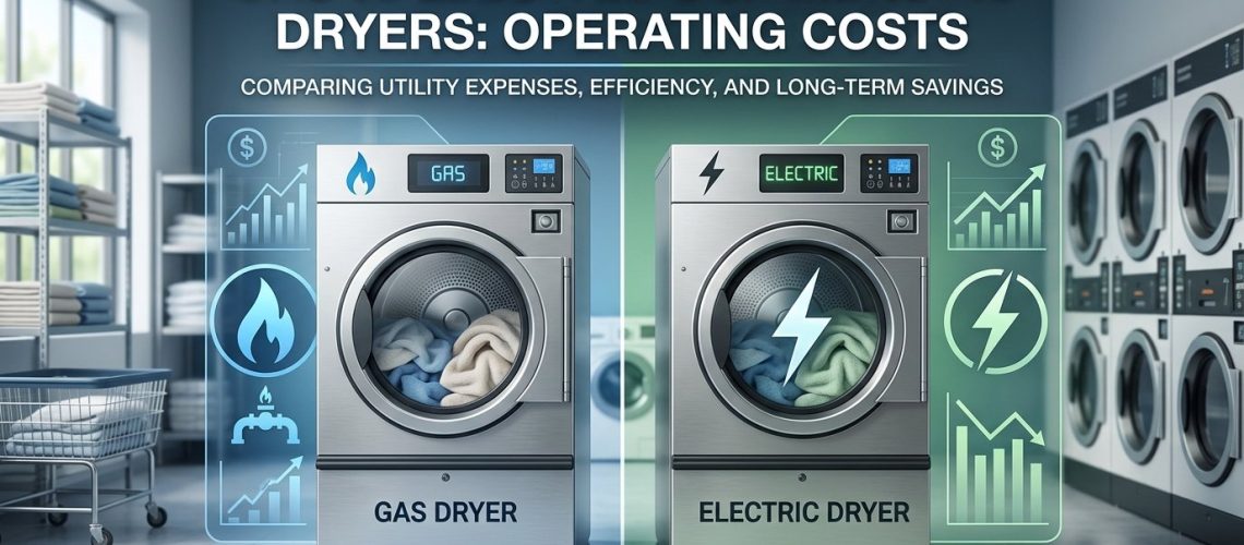 Gas vs Electric Commercial Dryers: Operating Costs